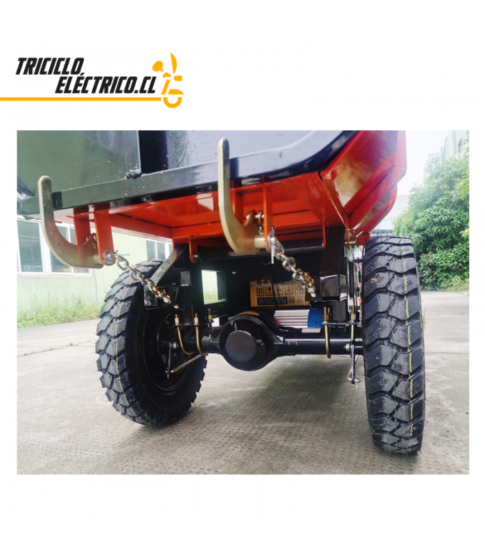 Triciclo Tolva Eléctrico 48 volts