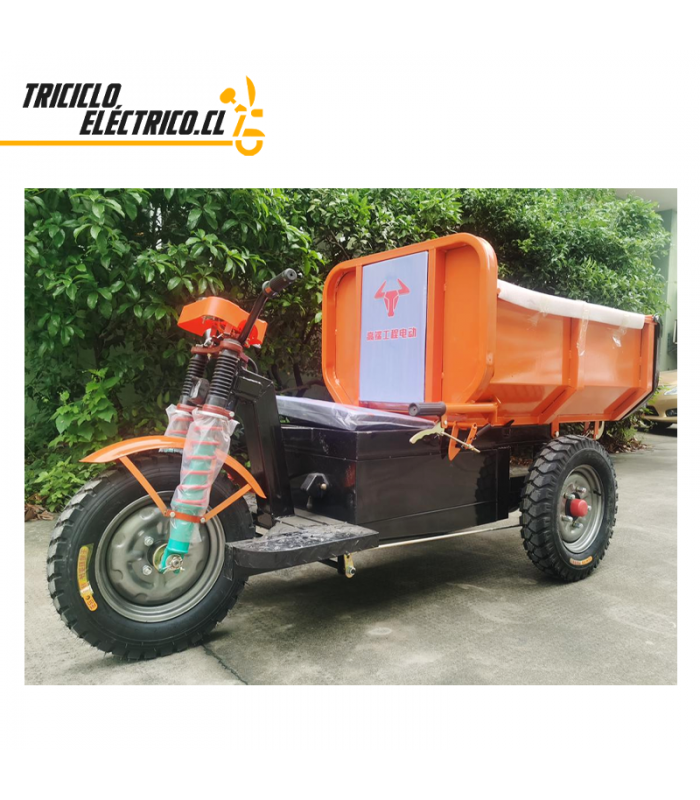 Triciclo Tolva Eléctrico 48 volts